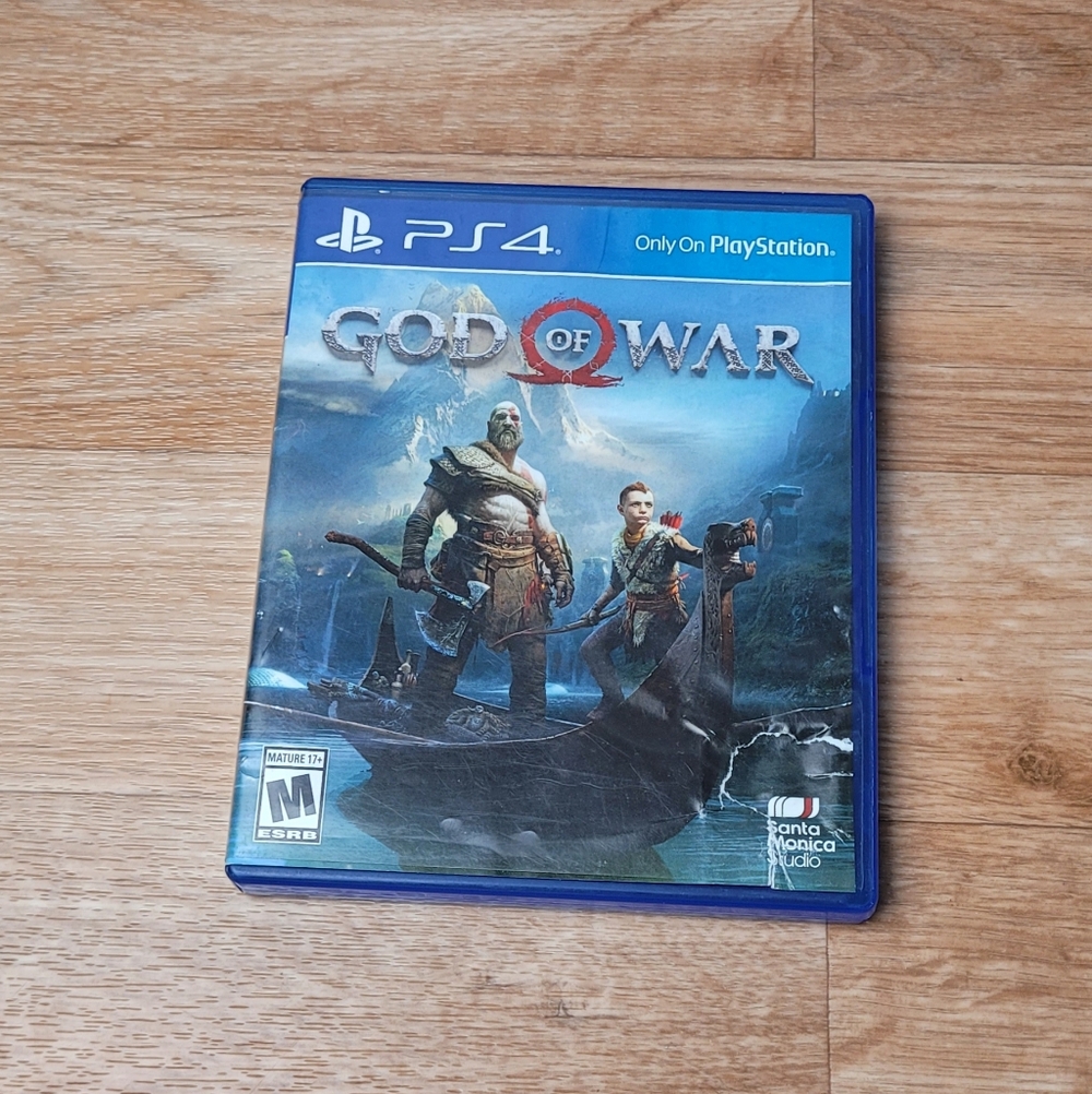 God Of War Ps4 Action Adventure Game Kratos Norse Gods And Monsters 1 Player